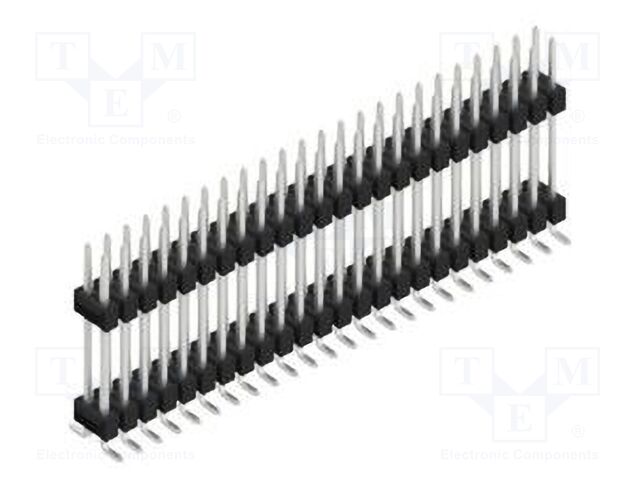 Connector: pin strips; pin header; male; PIN: 48; 2.54mm; SMT; 2x24