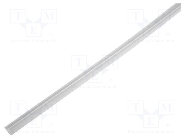 Hole and edge shield; polyetylene; L: 10m; natural; C: 3.6mm; B: 1mm