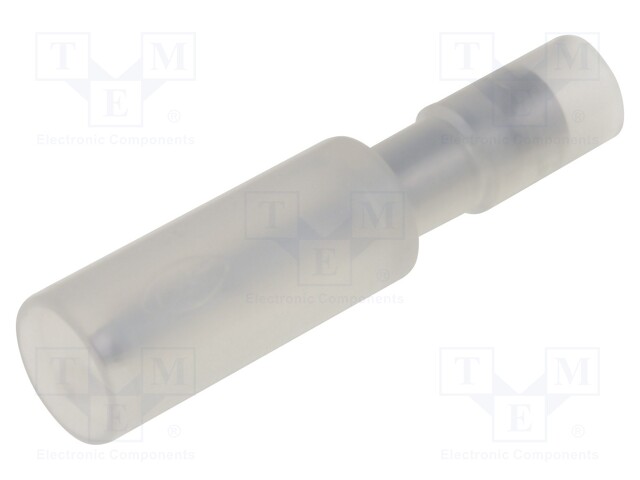 Terminal: round; male; Ø: 2mm; 0.5÷0.75mm2; crimped; for cable; 12A