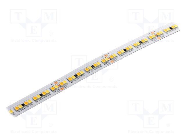 LED tape; white; 2835; LED/m: 240; 12mm; white PCB; IP20; 120°; 24VDC