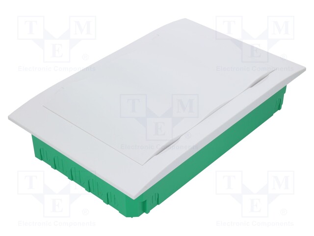 Enclosure: for modular components; IP40; white; No.of mod: 36