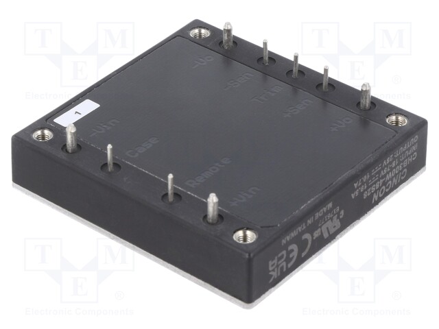 Converter: DC/DC; 300W; Uin: 18÷75V; 28VDC; Iout: 10.7A; 114g; 220kHz