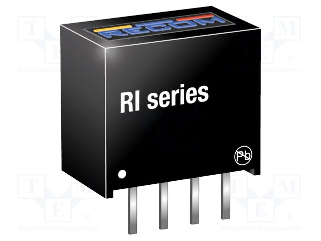 Converter: DC/DC; 2W; Uin: 10.8÷13.2V; Uout: 12VDC; Iout: 167mA; SIP4