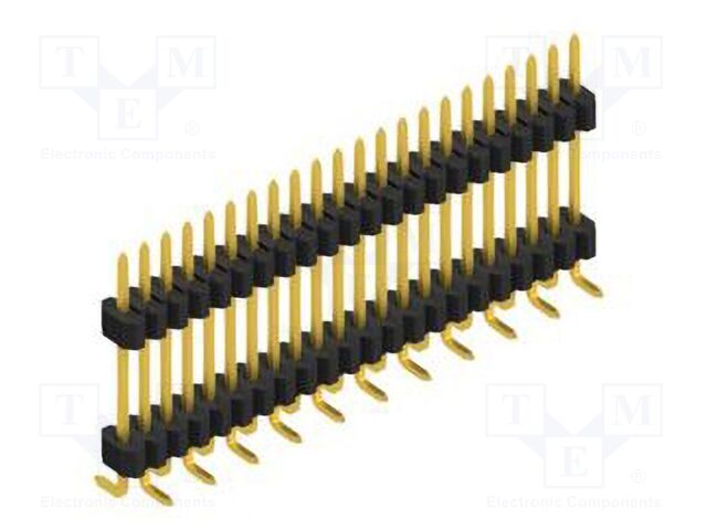 Connector: pin strips; pin header; male; PIN: 22; 1.27mm; SMT; 1x22