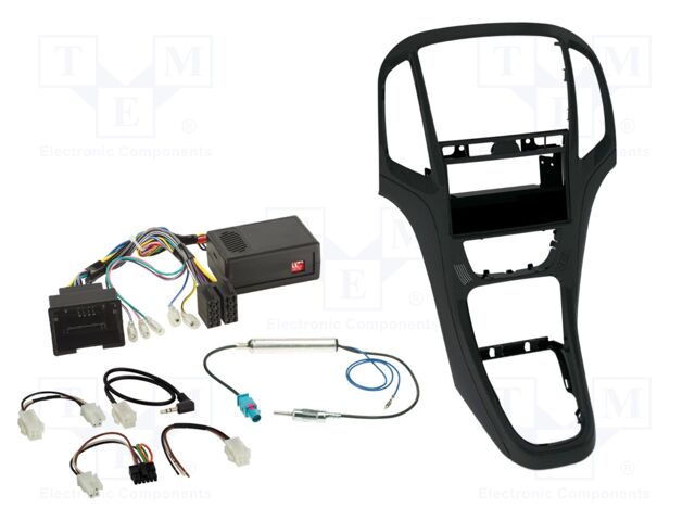 Adapter for control from steering wheel; Opel; DIN,Fakra,ISO