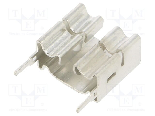 Heatsink: moulded; TO220; natural; L: 11mm; W: 22mm; H: 19mm; 20K/W