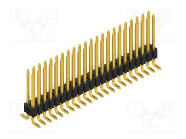 Connector: pin strips; pin header; male; PIN: 44; 1.27mm; SMT; 2x22