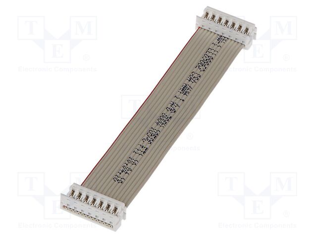 Ribbon cable with connectors