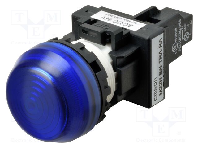 Control lamp; 22mm; M22N; -25÷55°C; Illumin: LED; Ø22.3mm; IP66