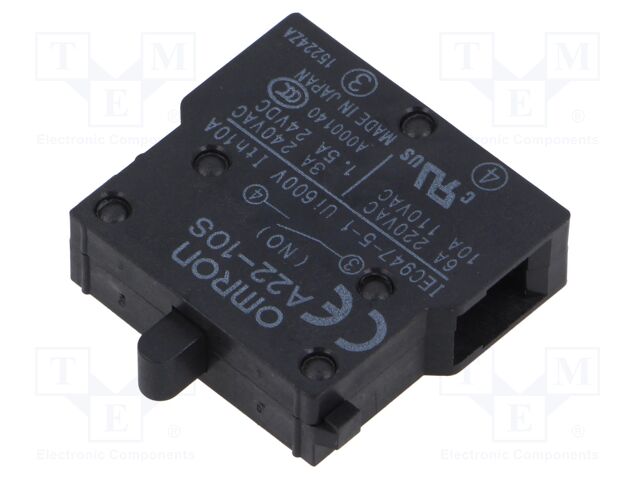 Contact block; 22mm; A22; Contacts: SPST-NO