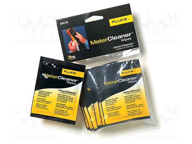 Metercleaner wipe; Application: for meters; 6pcs.
