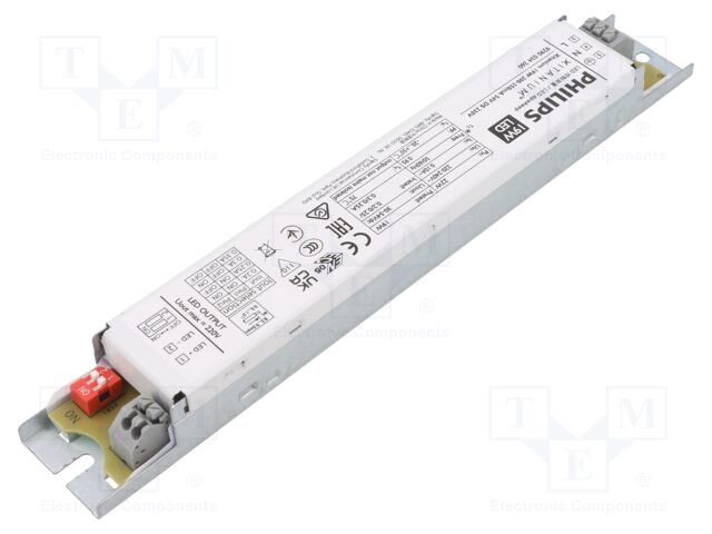Power supply: switched-mode; LED; 19W; 30÷54VDC; 200÷350mA; IP20