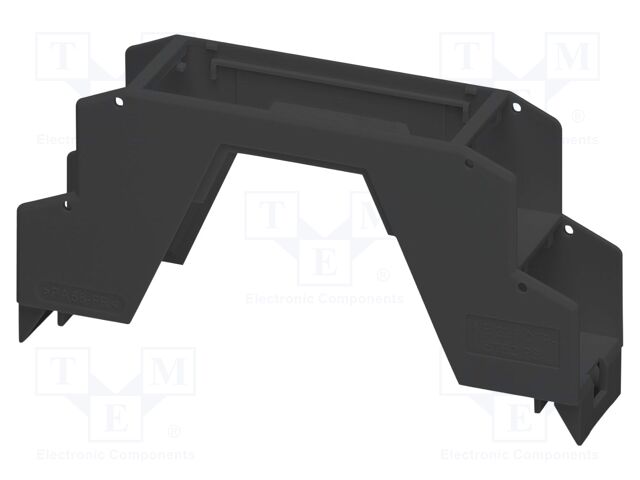 Upper housing; black; ME 22,5; X: 22.6mm; Y: 99mm; Z: 45.85mm