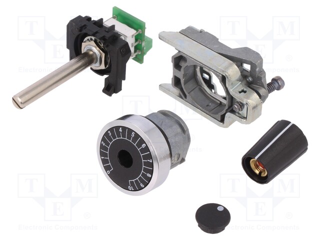 Potentiometer; 22mm; Harmony XB4; -40÷70°C; Illumin: none; Ø22mm