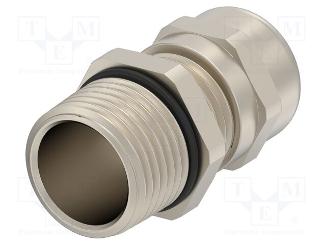 Cable gland; without nut; NPT3/8"; IP68; Mat: brass; Entrelec