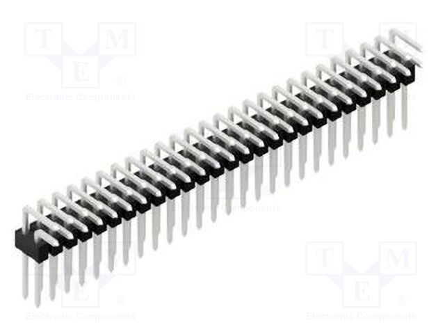 Connector: pin strips; pin header; male; PIN: 52; 2.54mm; THT; 2x26