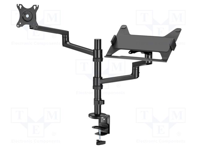 Monitor holder; 8kg; 17÷32"; Standard: 75x75mm,100x100mm