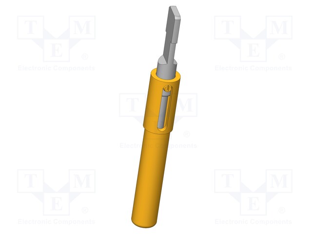 Needle-like test probe; Operational spring compression: 4mm