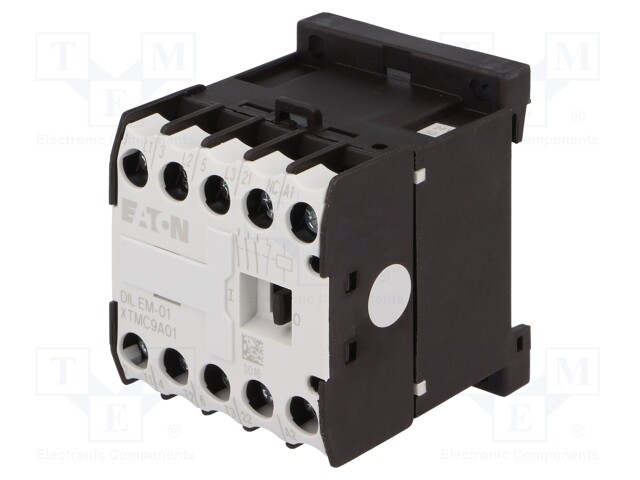 Contactor: 3-pole; NO x3; Auxiliary contacts: NC; 24VAC; 8.8A; DIN