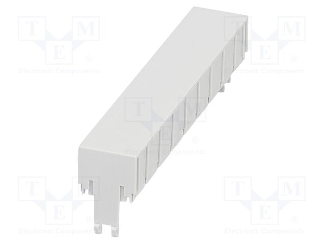 Cover; grey; UL94V-0; ME-IO 18,8; PA; X: 18.9mm; Y: 98.8mm; Z: 26mm