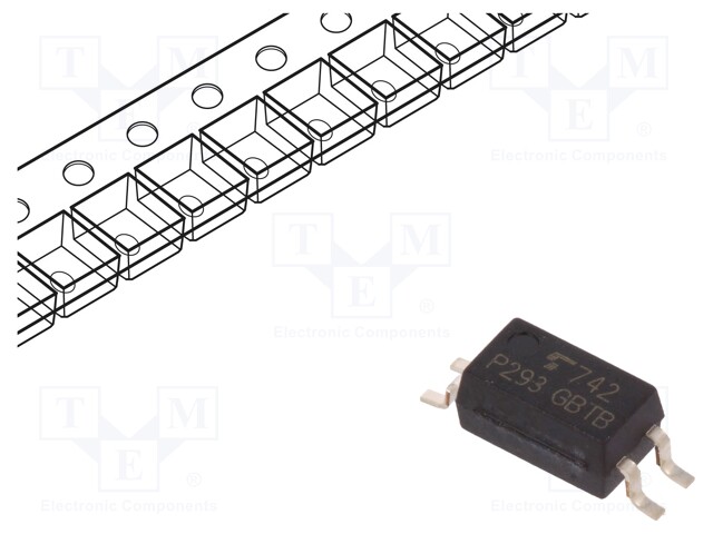 Optocoupler; SMD; Channels: 1; Out: transistor; Uinsul: 3.75kV; SO4