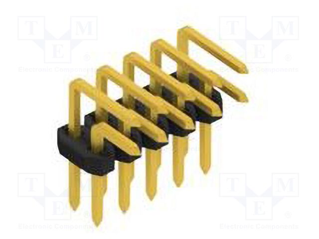 Connector: pin strips; pin header; male; PIN: 10; 2mm; THT; 2x5; 100V
