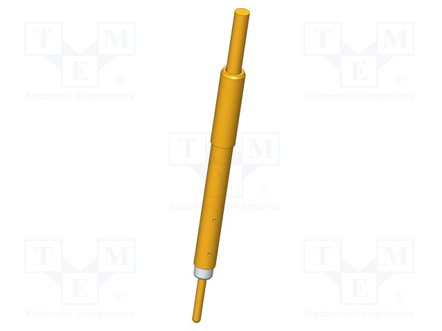 Needle-like test probe; Operational spring compression: 4.2mm