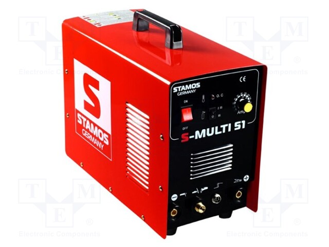 Inverter welder; 4.3kVA; 230VAC; 20A; 50/60Hz; MMA,TIG; IP20S; 56V