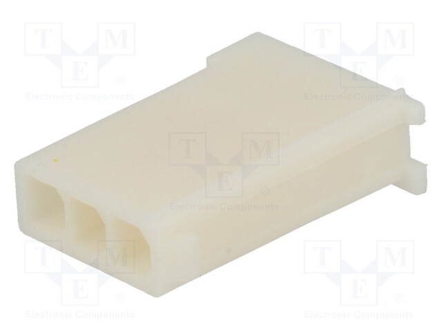 Plug; wire-board; male; Mini Universal MATE-N-LOK; 4.14mm; PIN: 3