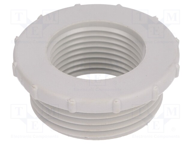 Reduction of threads for glands; Int.thread: PG13,5; polyamide