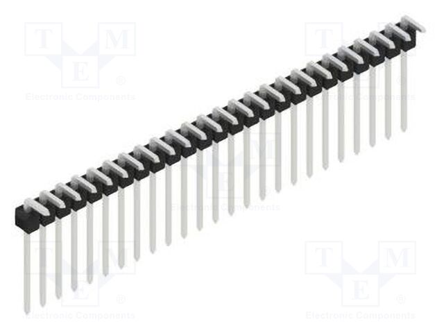 Connector: pin strips; pin header; male; PIN: 25; 2.54mm; THT; 1x25