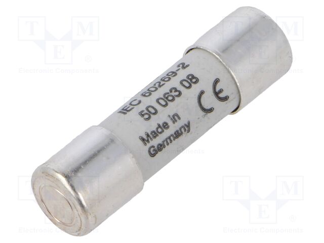 Fuse: fuse; 20A; 500VAC; gG; ceramic,cylindrical,industrial