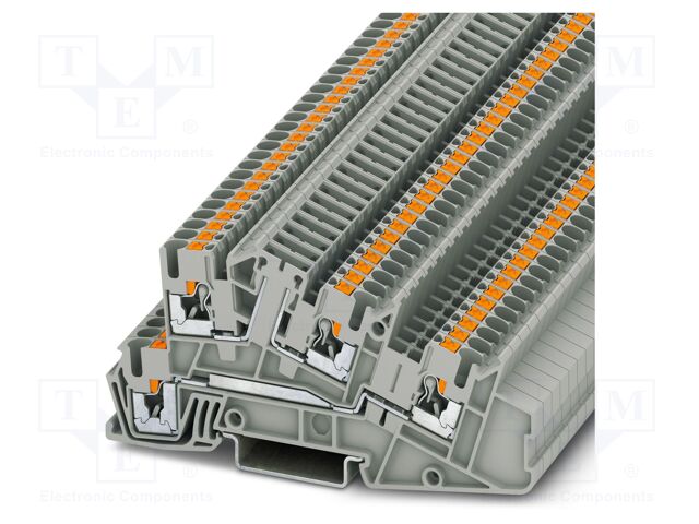 Splice terminal: rail; PA; terminals: 4; W: 5.2mm; H: 101mm