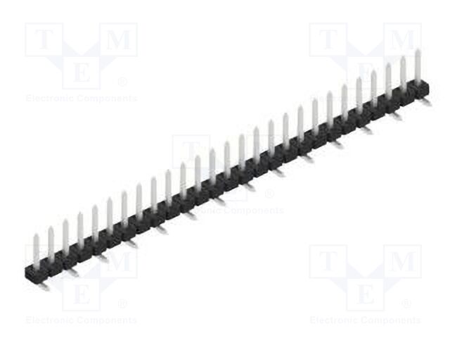 Connector: pin strips; pin header; male; PIN: 27; 2mm; SMT; 1x27