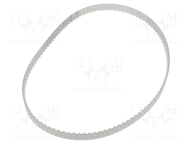 Timing belt; T5; W: 10mm; H: 2.2mm; Lw: 545mm; Tooth height: 1.2mm
