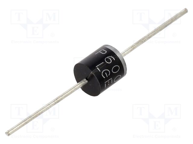 Diode: rectifying; THT; 1.4kV; 6A; tape; Ifsm: 400A; R6; Ufmax: 1V
