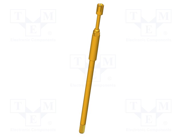 Test needle; Operational spring compression: 4mm; 8A; Ø: 2mm