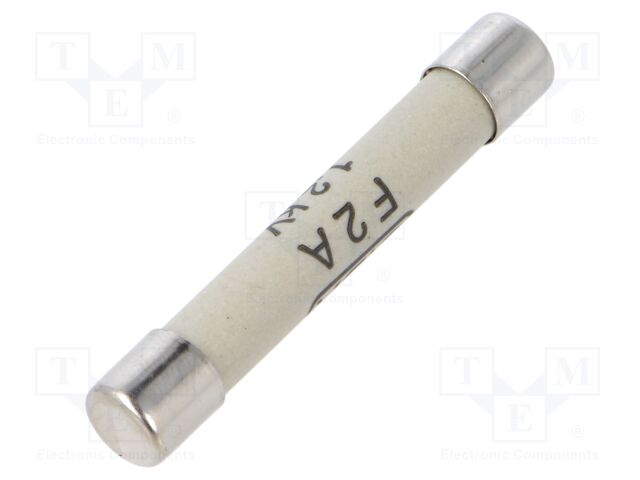 Fuse: fuse; quick blow; 2A; 1.2kVAC; industrial; 8x50mm