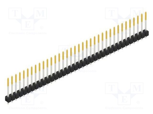 Connector: pin strips; pin header; male; PIN: 36; 2.54mm; THT; 1x36