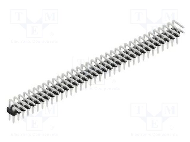Connector: pin strips; pin header; male; PIN: 70; 2mm; THT; 2x35