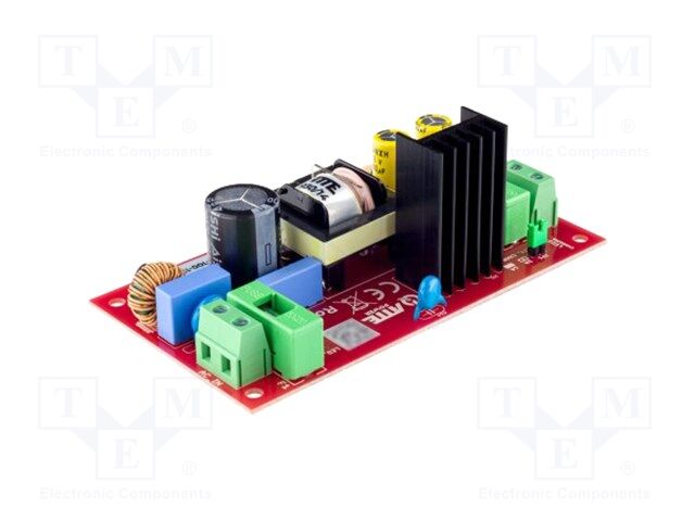 Power supply; IP20; 190÷260VAC; CCTV; PCB; AUPS; 14.4VDC; -25÷50°C