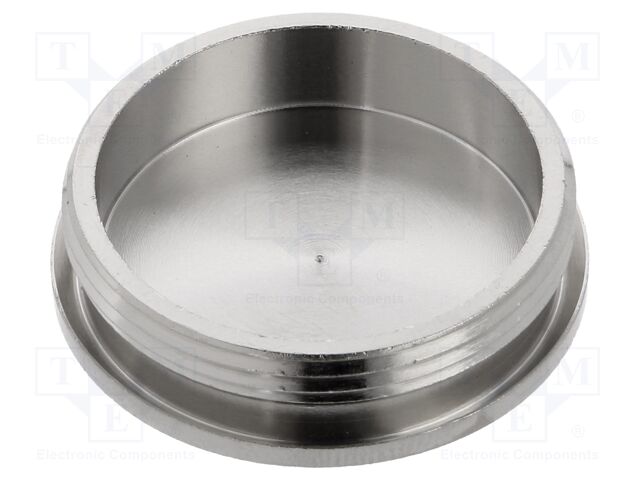 Stopper; PG29; IP54; Mat: brass; Body plating: nickel