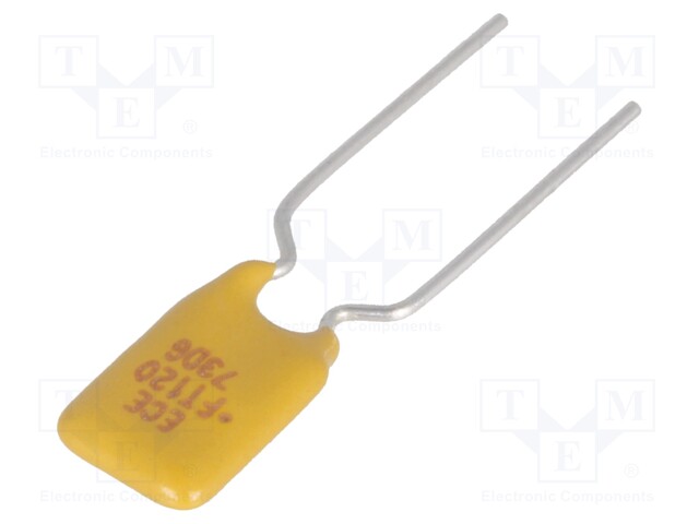 Fuse: PTC polymer; 1.2A; Ø0.51x7.6mm