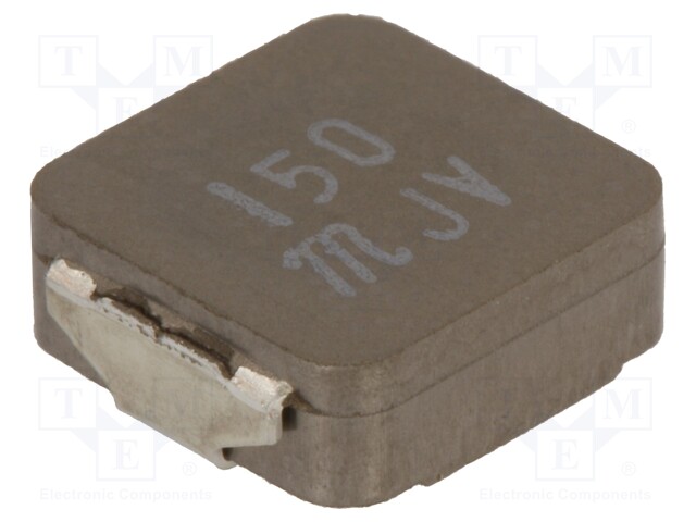 Inductor: ferrite; 15uH; Ioper: 5.7A; 51.2mΩ; ±20%; Isat: 8.5A