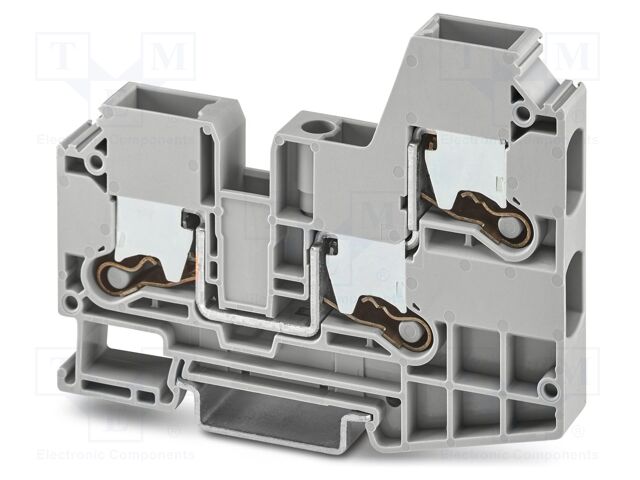 Splice terminal: rail; 57A; 1kV; PA; L: 68.5mm; 1.5÷16mm2; ways: 1