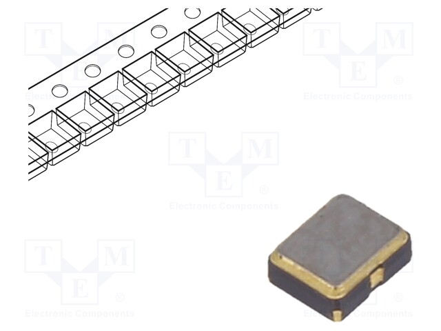 Generator: quartz; 32.768kHz; SMD; 3.3V; ±50ppm; -10÷70°C