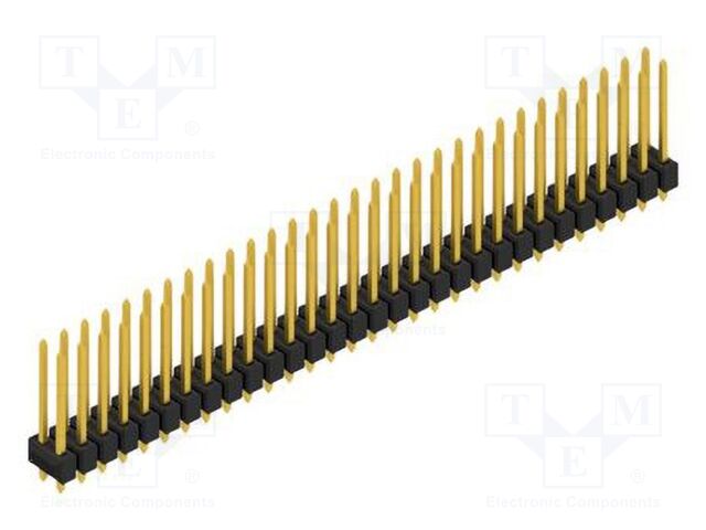 Connector: pin strips; pin header; male; PIN: 60; 2.54mm; THT; 2x30