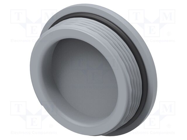 Stopper; polyamide; grey; IP68; Entrelec; Gland: M40; 10mm