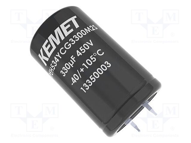 Capacitor: electrolytic