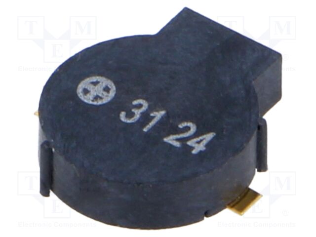 Sound transducer: electromagnetic signaller; SMD; 2.73kHz; 110mA